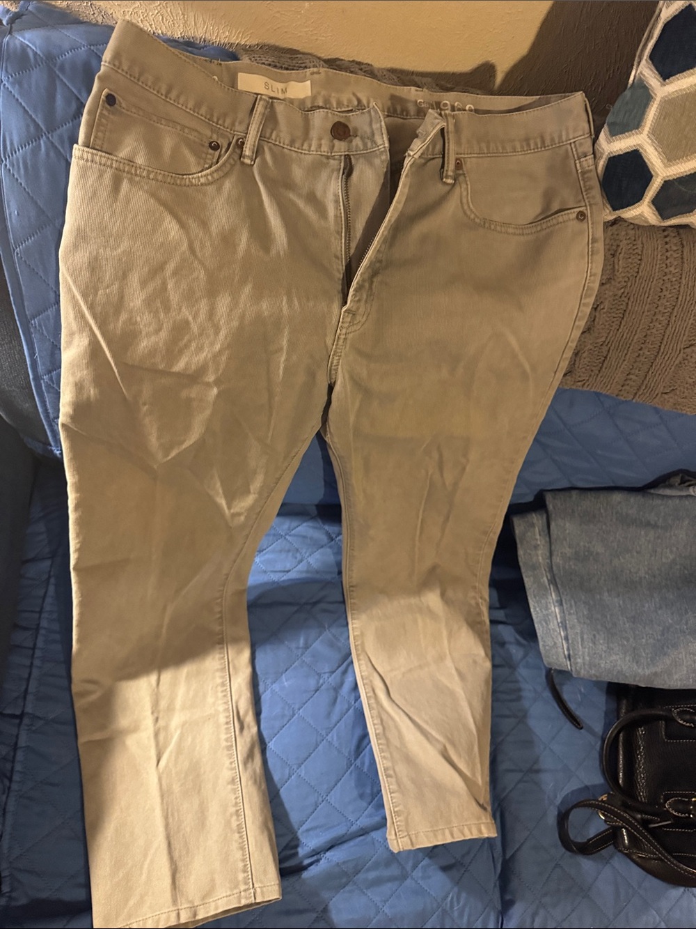 GAP Slim Men’s Chinos in Grey Size 36x30
